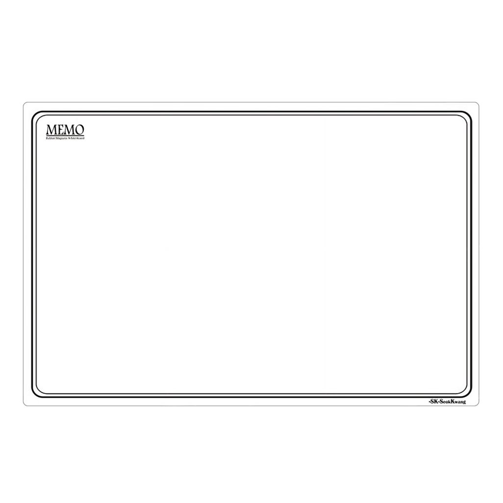 고무자석 화이트보드 40x60cm 보드판 알림판 학습용 교육용