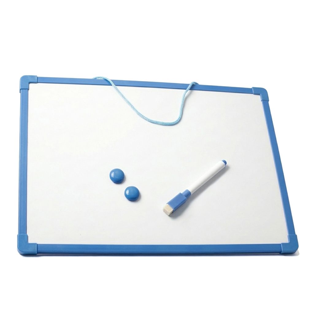 양면 화이트보드 20x30cm 걸이형 보드판 알림판 학습용 교육용