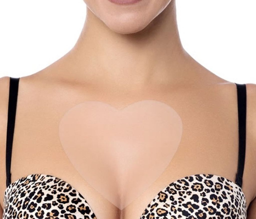 가슴골 실리콘 재사용 패치