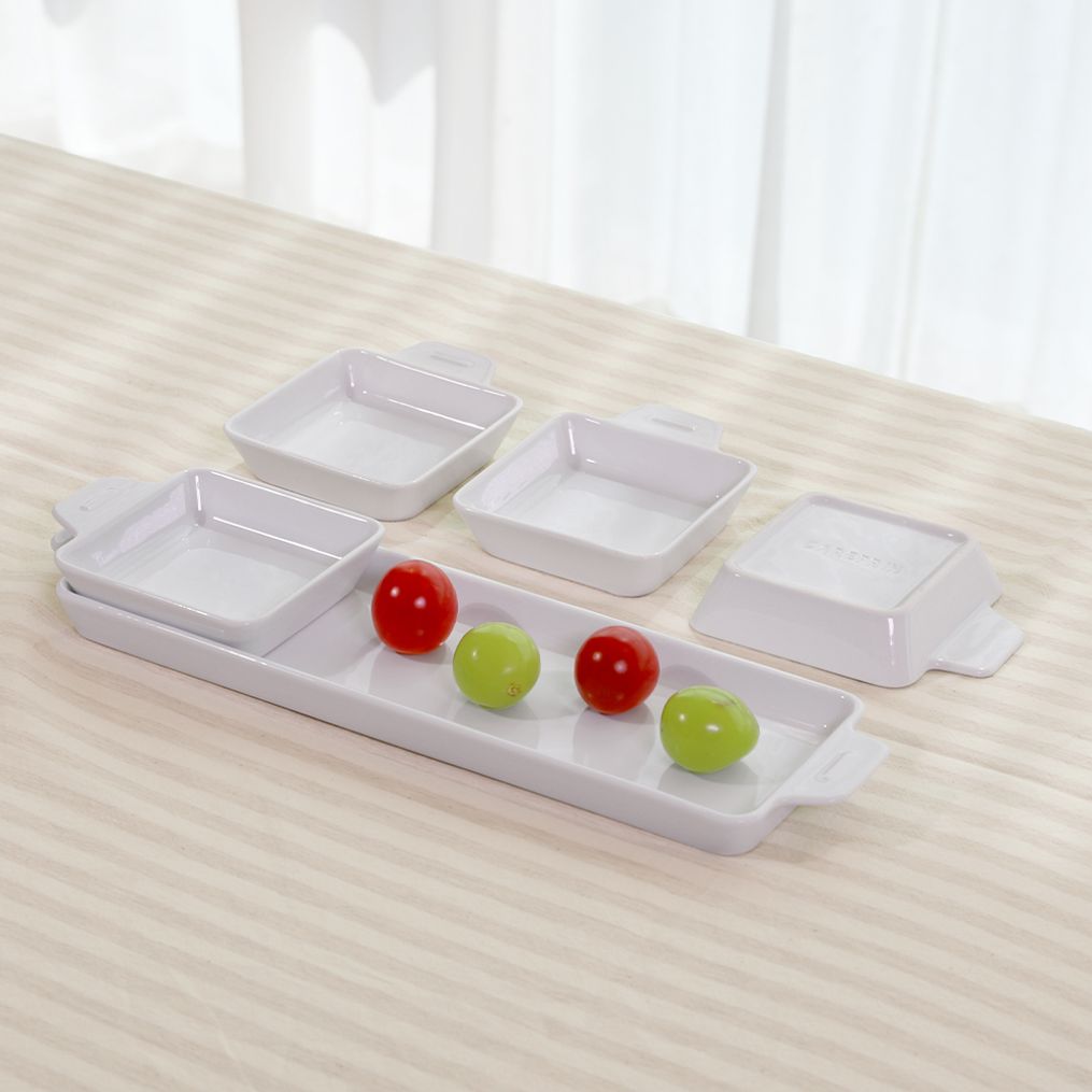 케어플린 세라믹 플레이팅 나눔접시- 10P