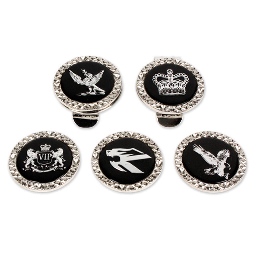 소렌토 볼마커 50개 1세트 랜덤 디자인 골프 볼마크