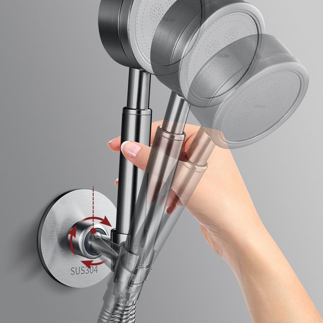 스텐 무타공 욕실 샤워기거치대 각도조절 샤워기홀더