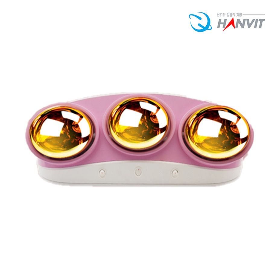 벽걸이히터 온열등 난방기구 3구 HV-4223 핫돌이 온열기