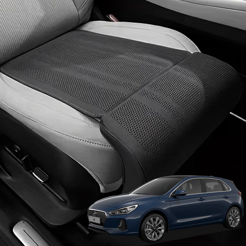 올뉴i30 슬림형 통풍 연장 타공 차량용 방석