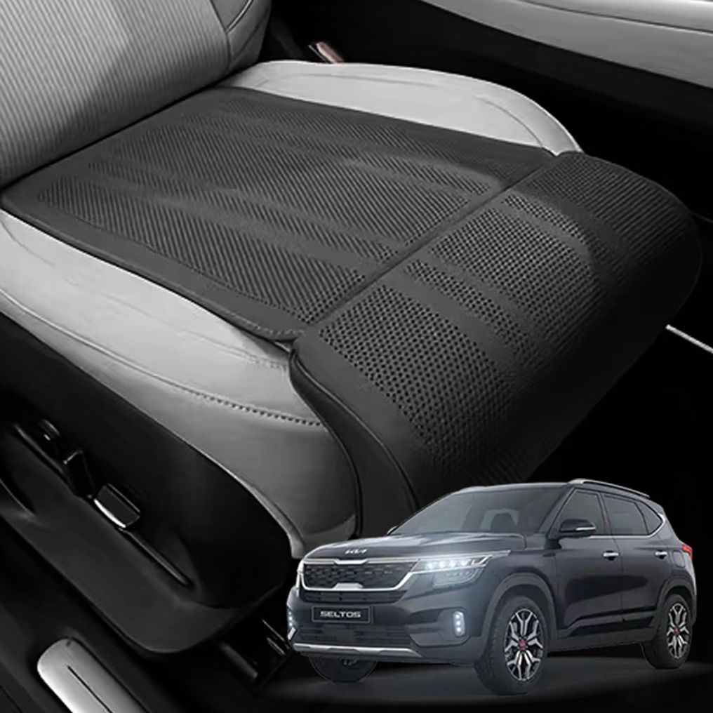 셀토스 슬림형 통풍 연장 타공 차량용 방석