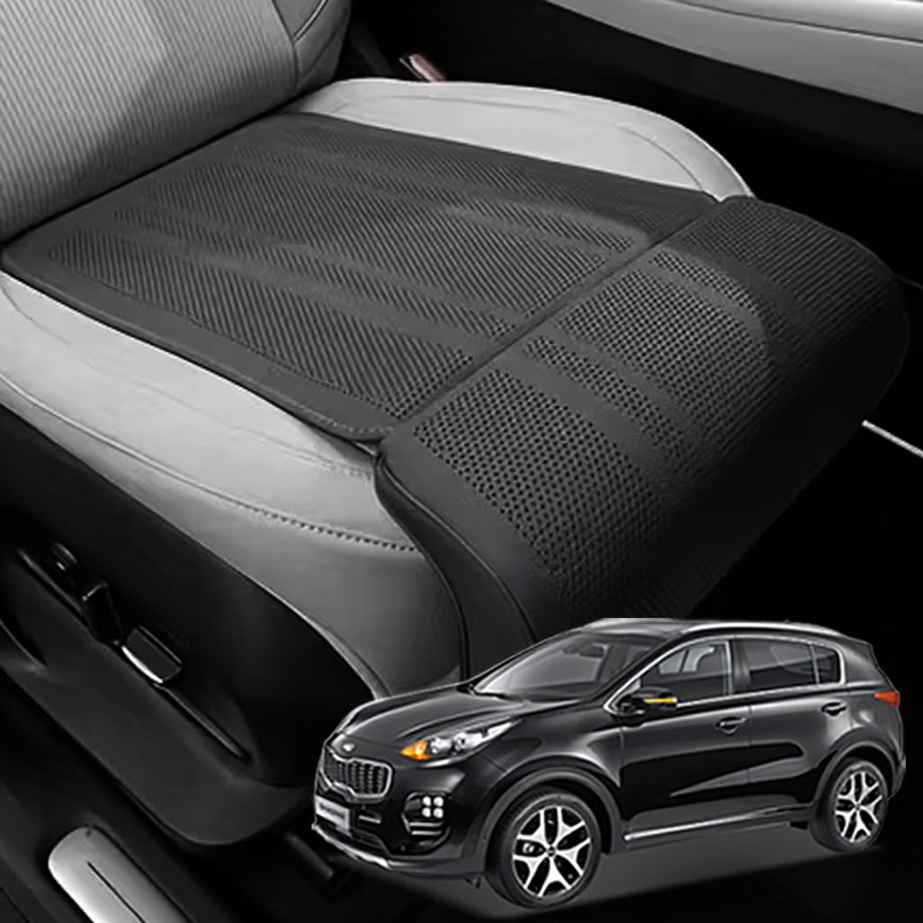올뉴스포티지 슬림형 통풍 연장 타공 차량용 방석