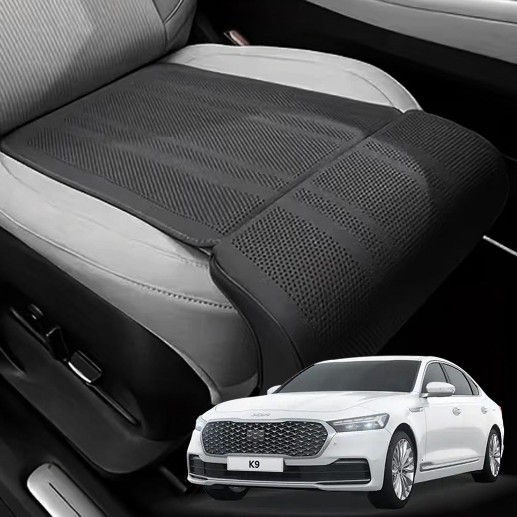 더K9 슬림형 통풍 연장 타공 차량용 방석