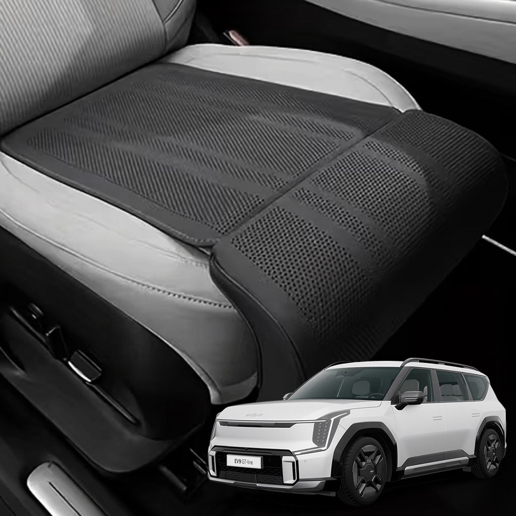 EV9 슬림형 통풍 연장 타공 차량용 방석