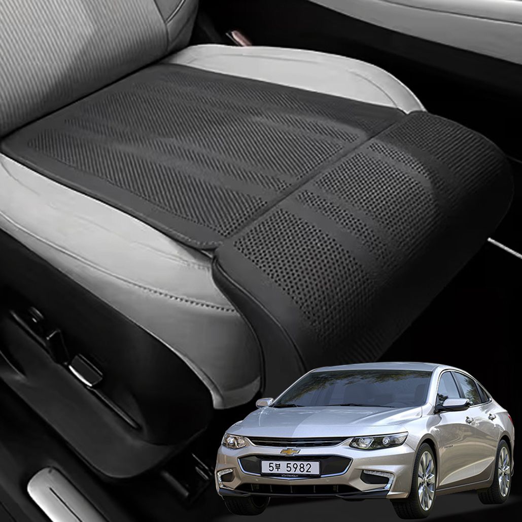 올뉴말리부 슬림형 통풍 연장 타공 차량용 방석