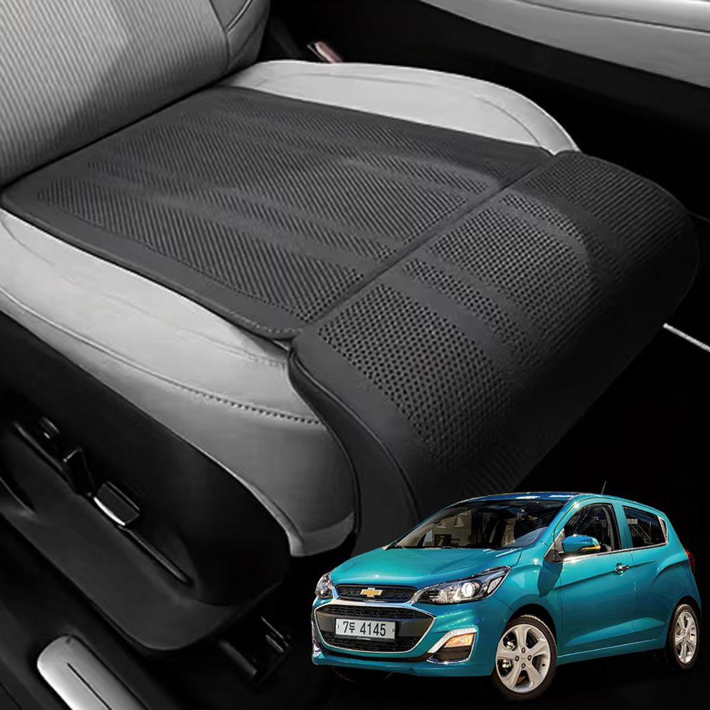 더뉴스파크 슬림형 통풍 연장 타공 차량용 방석