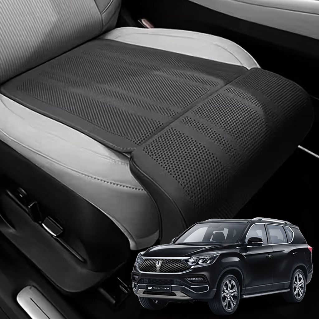 G4렉스턴 슬림형 통풍 연장 타공 차량용 방석