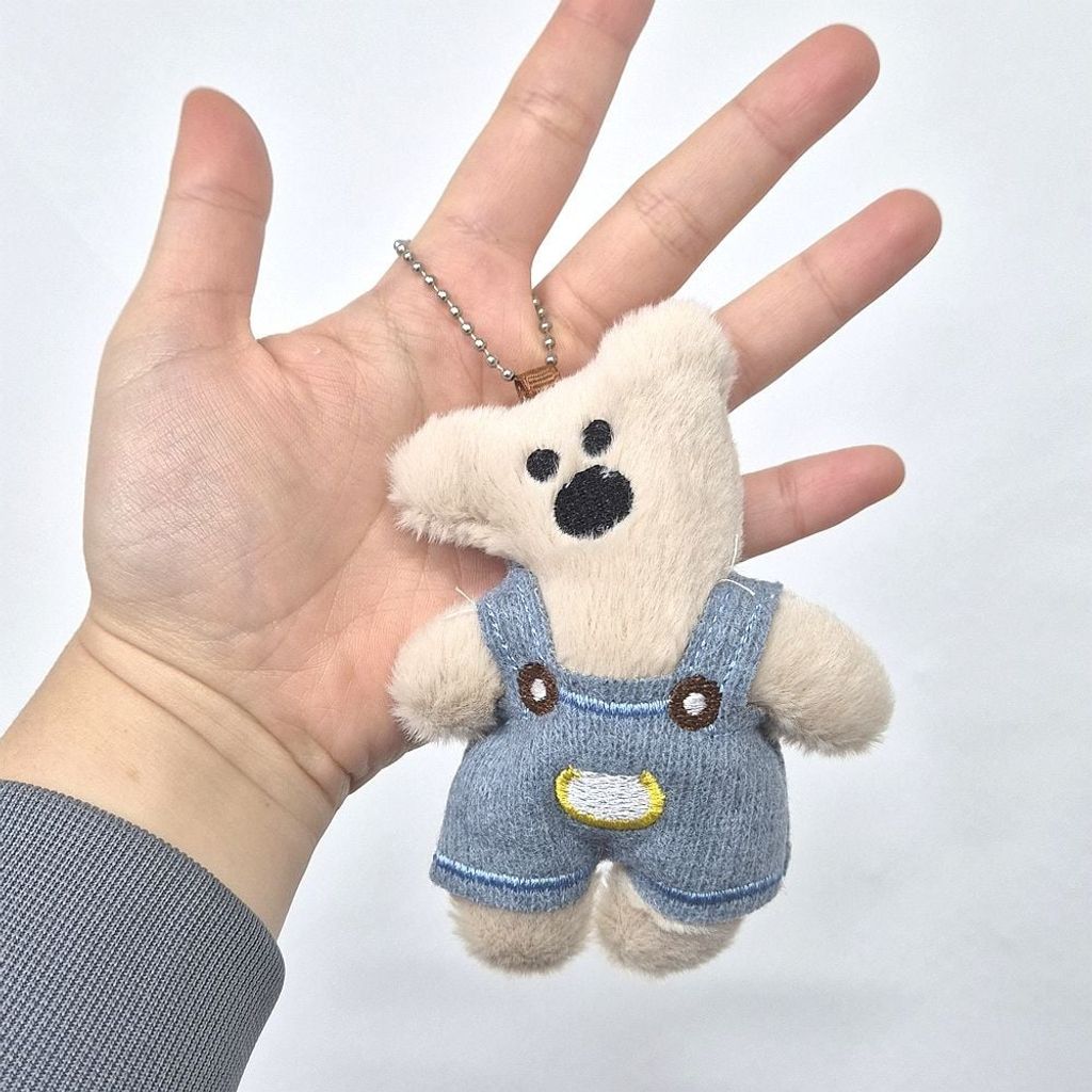 갸우뚱 곰돌이 곰인형 키링 가방 꾸미기 소품 인형