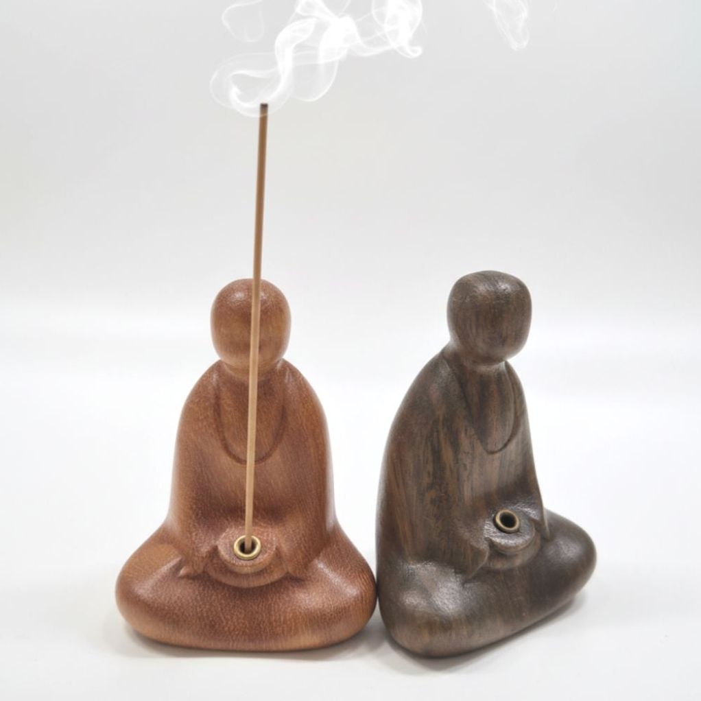 백단 좌불 인센스 향초 홀더 명상 요가 소품샵