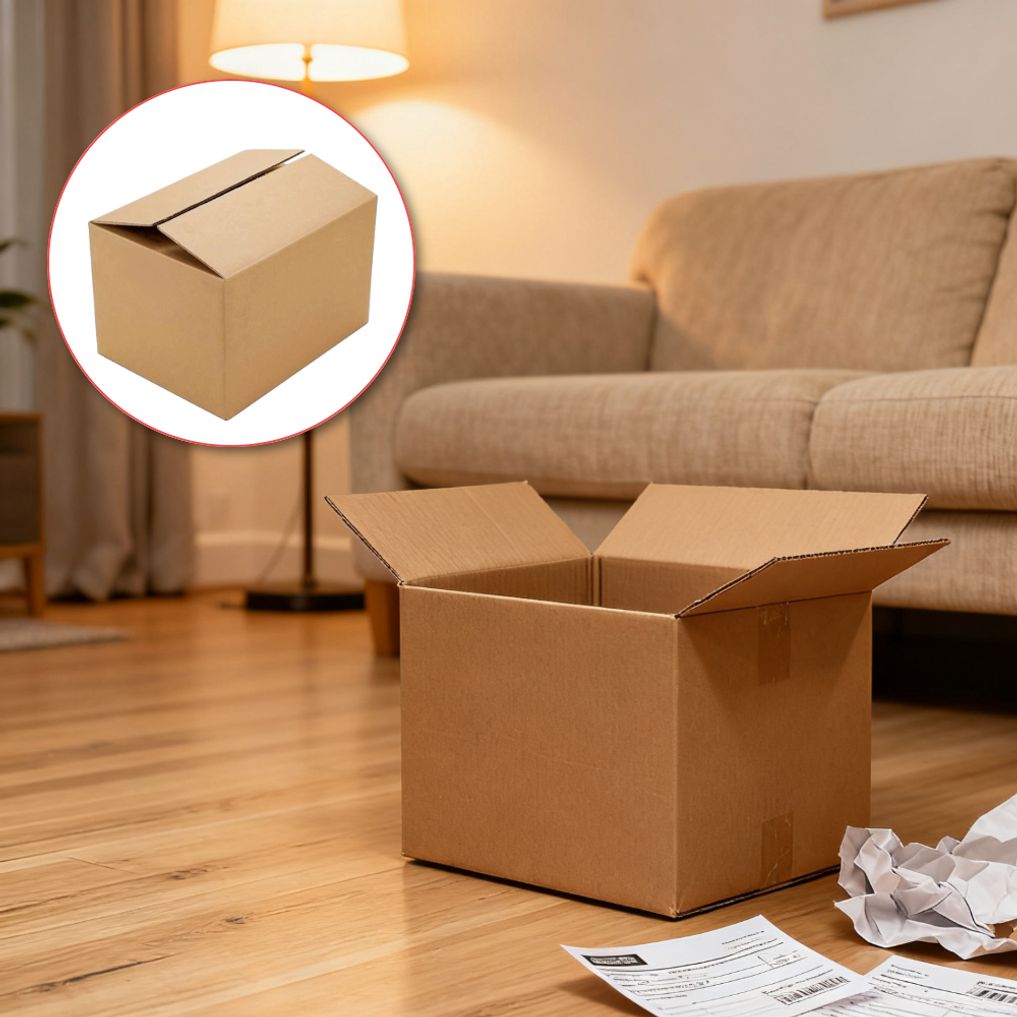 이사 준비 필수 튼튼한 대형 보관 수납용 중이 박스