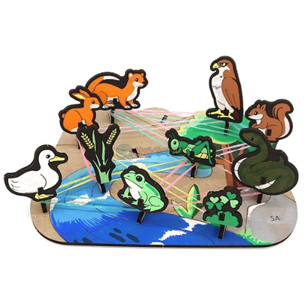 (SA) 동물 친구들의 생태탐험 먹이그물(1인용)