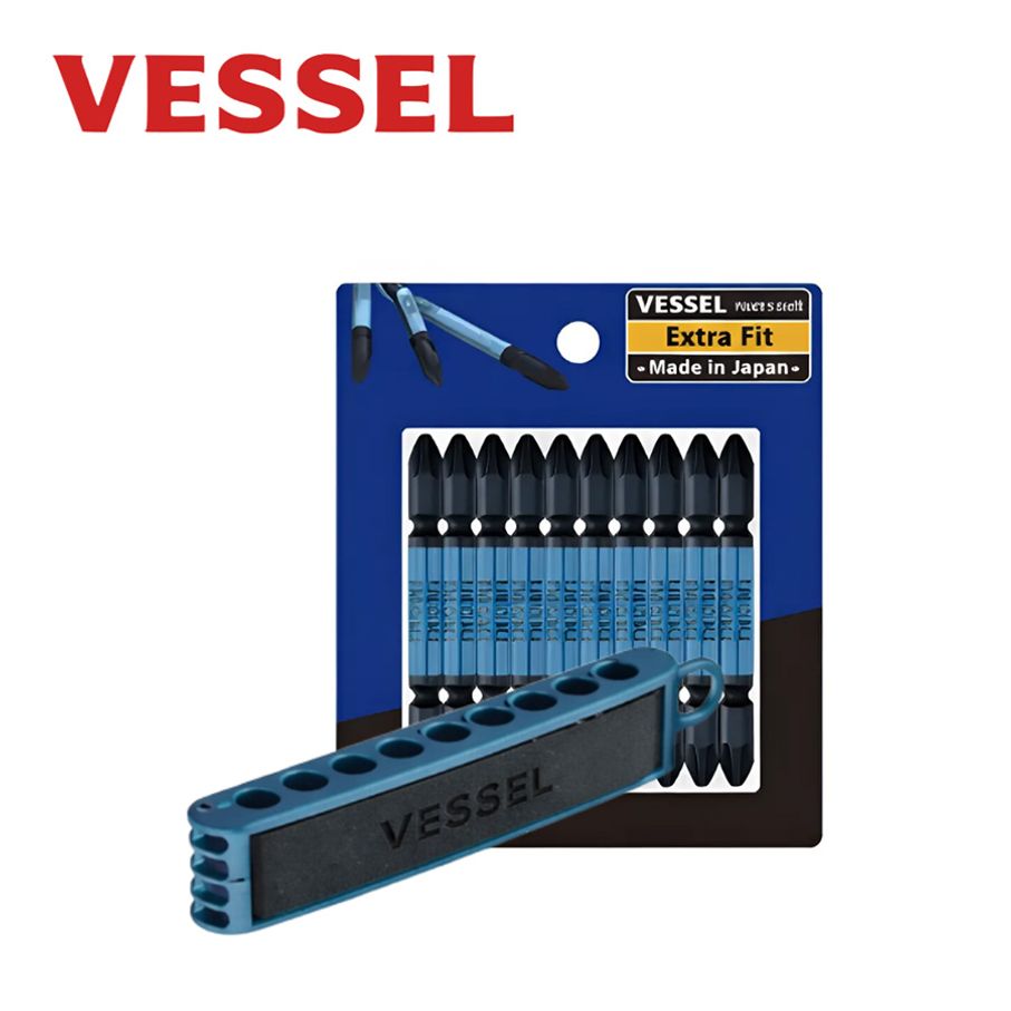 양날비트 십자비트 임팩 2X65mm 블랙드라이버비트 10PCS