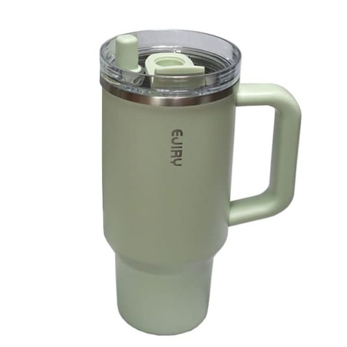 에지리 텀블러 학생 사무실 헬스장 물병 빨대 물통 1.2L 그린