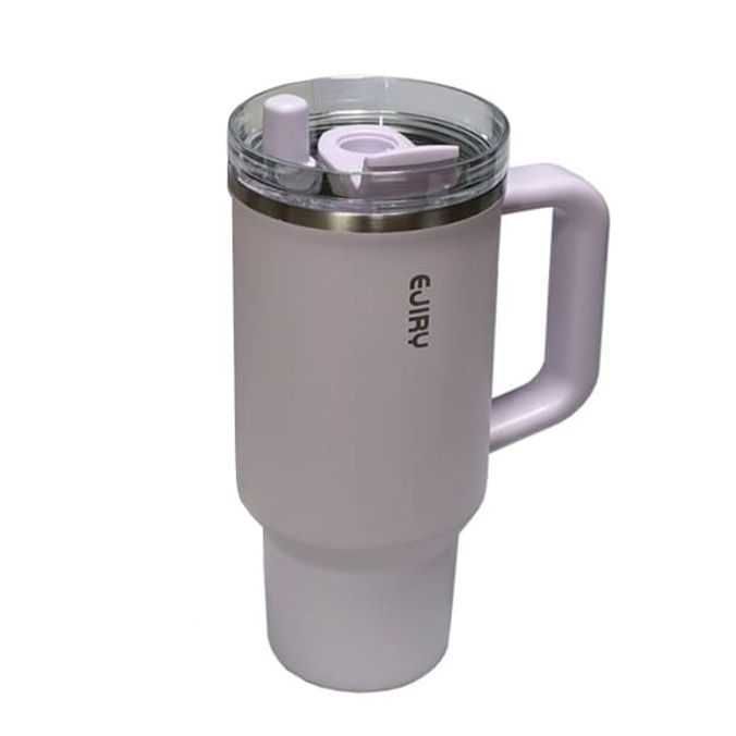 에지리 텀블러 학생 사무실 헬스장 물병 빨대 물통 1.2L 바이올렛