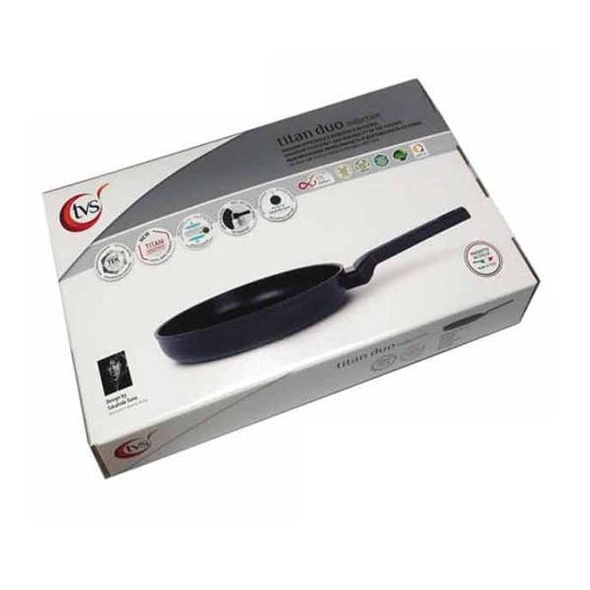 티탄 인덕션 후라이팬 구이 볶음 팬 티타늄 코팅 IH 프라이팬 24cm