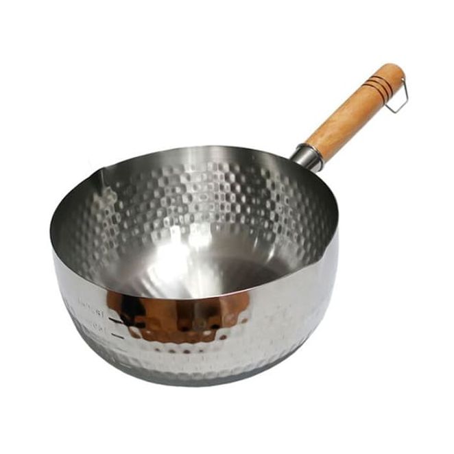 페르비타 인덕션 냄비 편수 우드핸들 IH 스텐 냄비 18cm