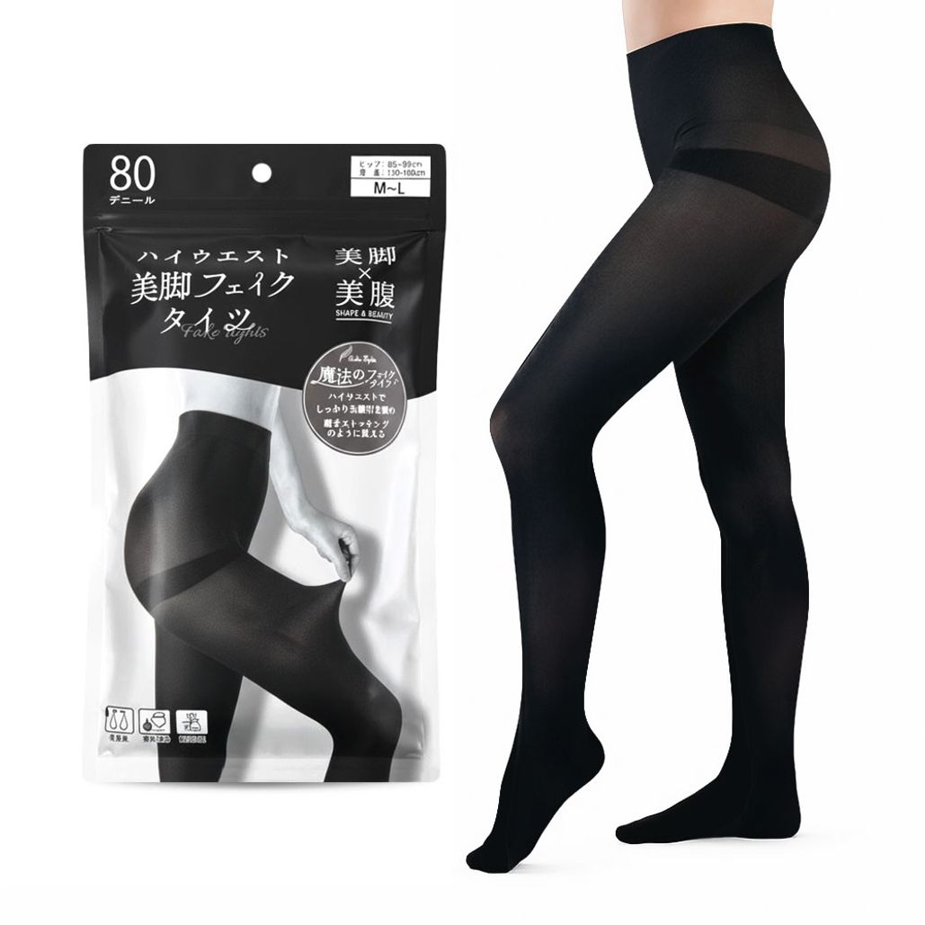 일본 직수입 80데니아 페이크 스타킹 G