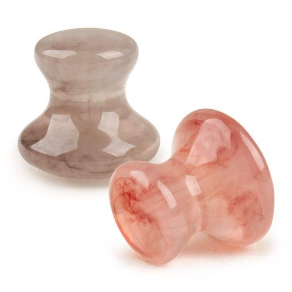 얼굴 윤곽 경락 괄사 마사지 스틱 버섯 봉 마사지기