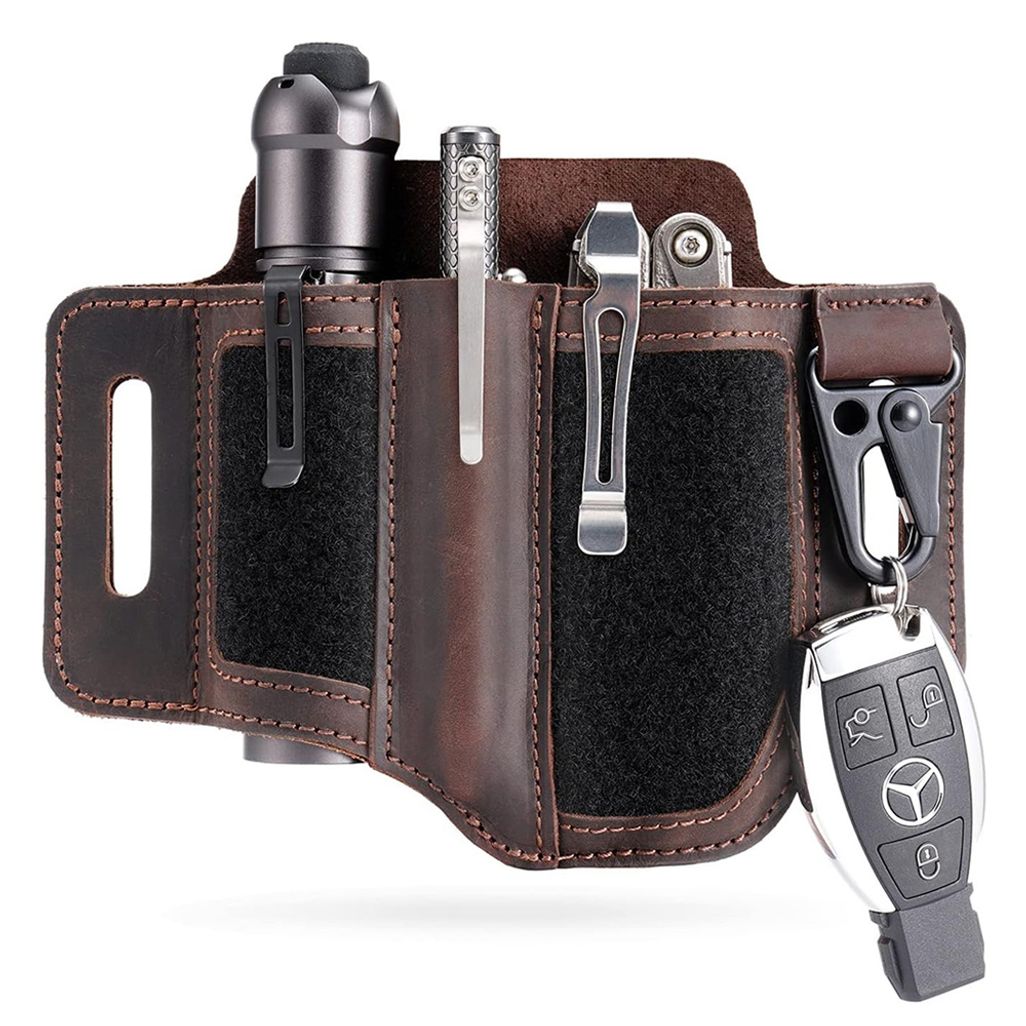 바이펄러드 PL3 허리견착 EDC 소가죽 홀스터