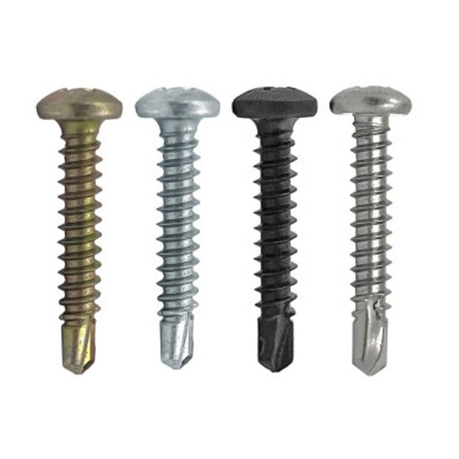 직결피스양날 십자둥근머리 스텐 6.3x75mm 500개