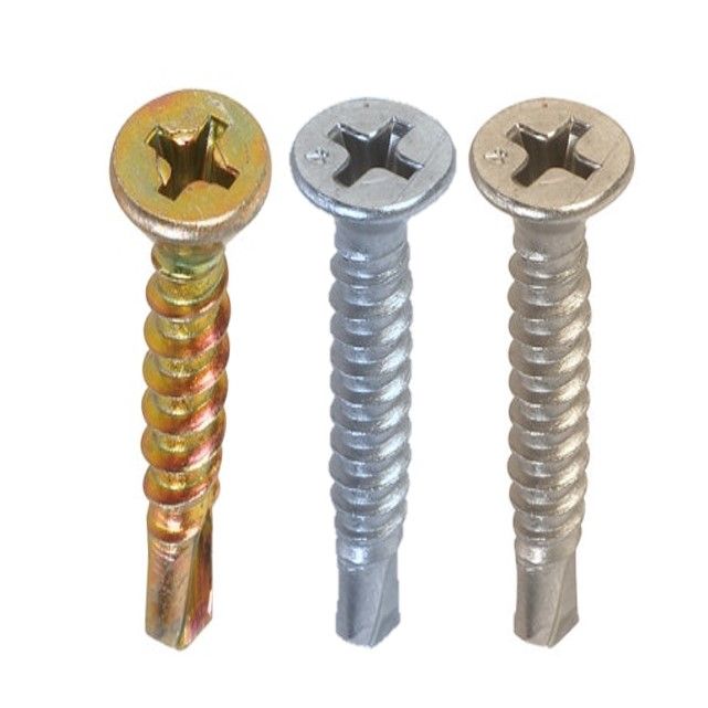 직결피스양날 십자접시머리 철백색 4.3x100mm 1000개