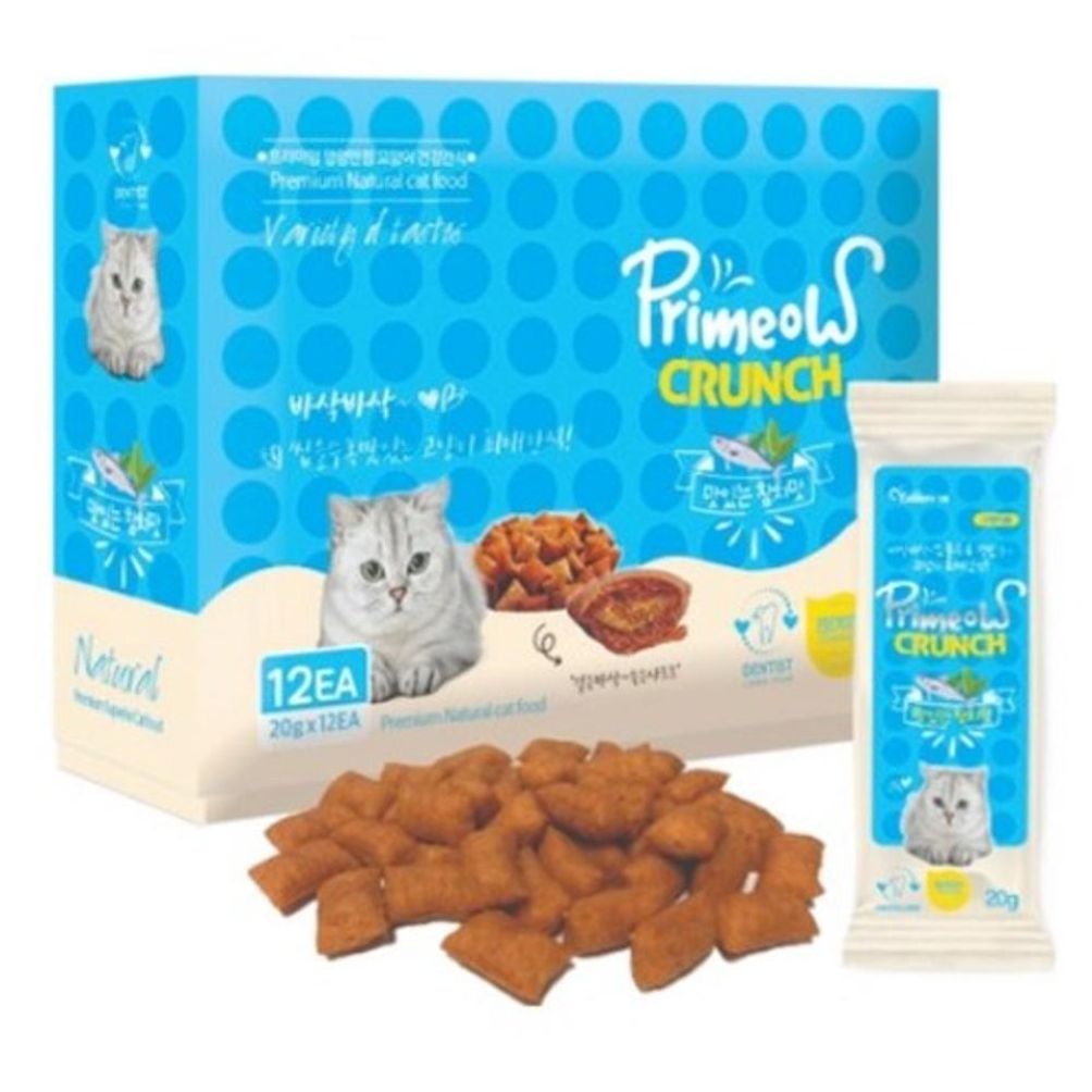 프리미요 크런치 맛있는 참치맛20gX12개