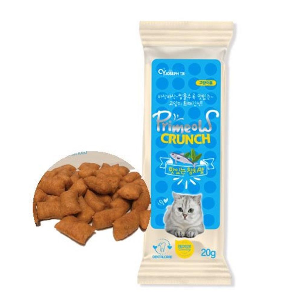(20개묶음)프리미요 크런치 맛있는 참치20g