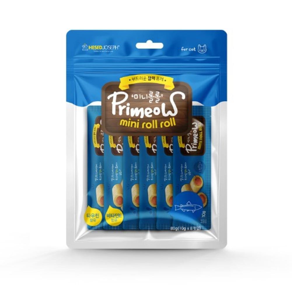(3개묶음)프리미요 미니롤롤 참치8p