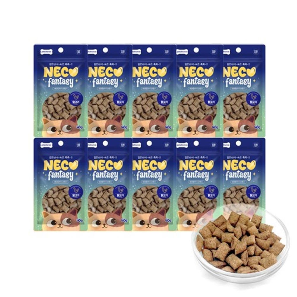 네코판타지 크런치 닭고기40gX10개