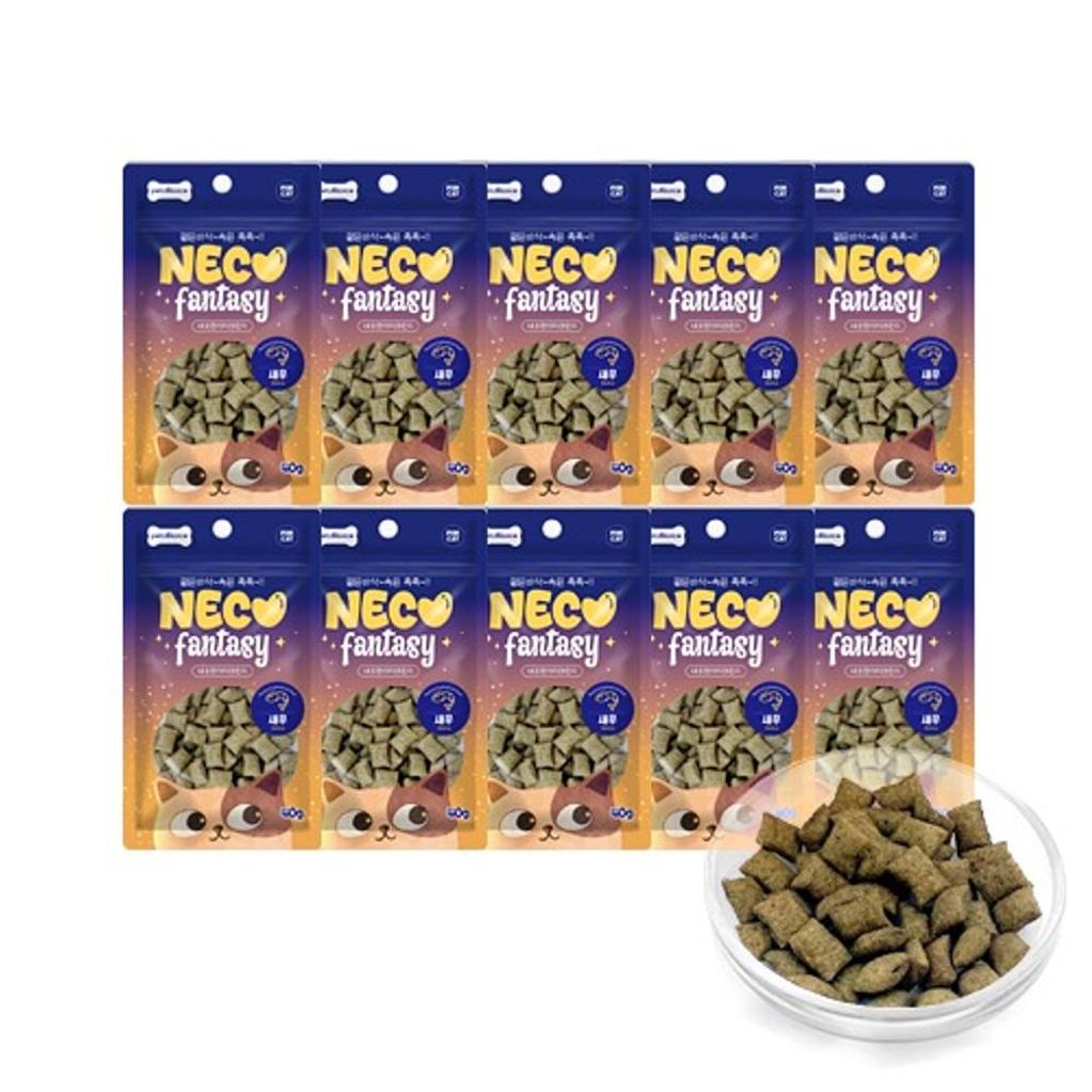 네코판타지 크런치 새우40gX10개