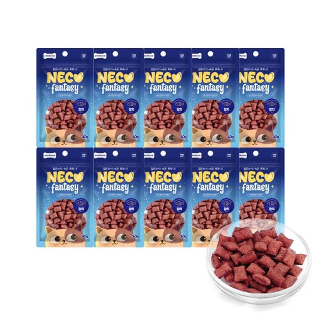 네코판타지 크런치 참치40gX10개