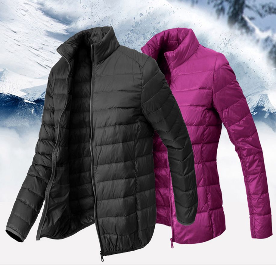휴대가 간편한 남성 여성 경량 패딩점퍼 다운자켓 잠바
