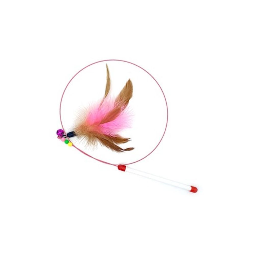 비즈와이어 깃털 낚시대