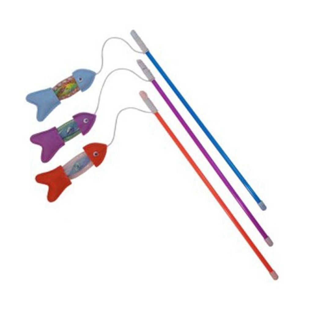 캣프랜드 물고기 낚시대(색상랜덤1개발송)