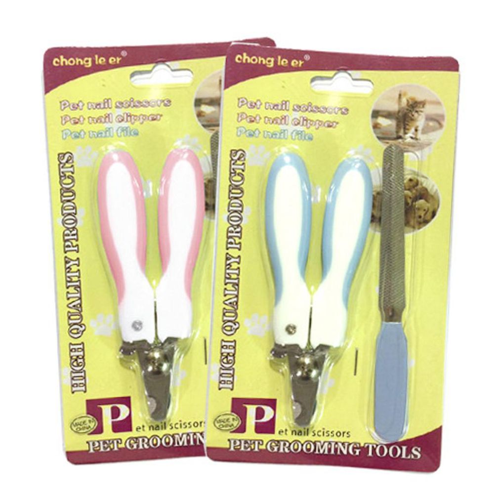 펫그루밍 발톱가위갈이세트L 핑크