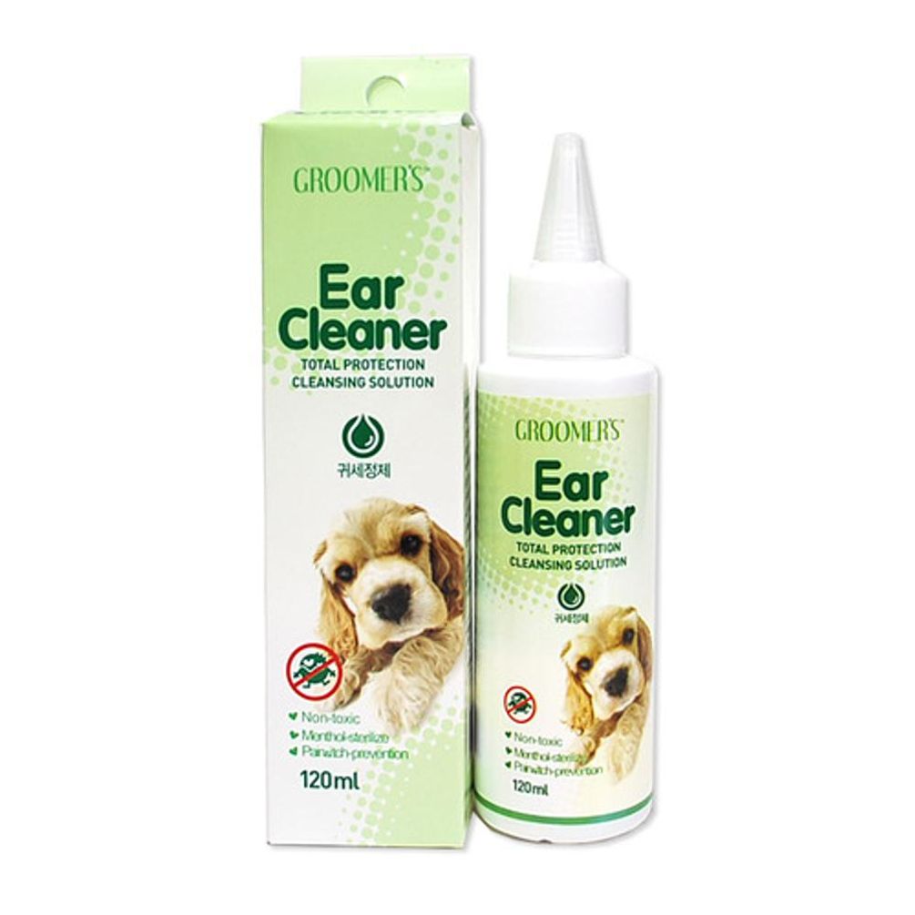 케미텍 그루머스 이어클리너120ml