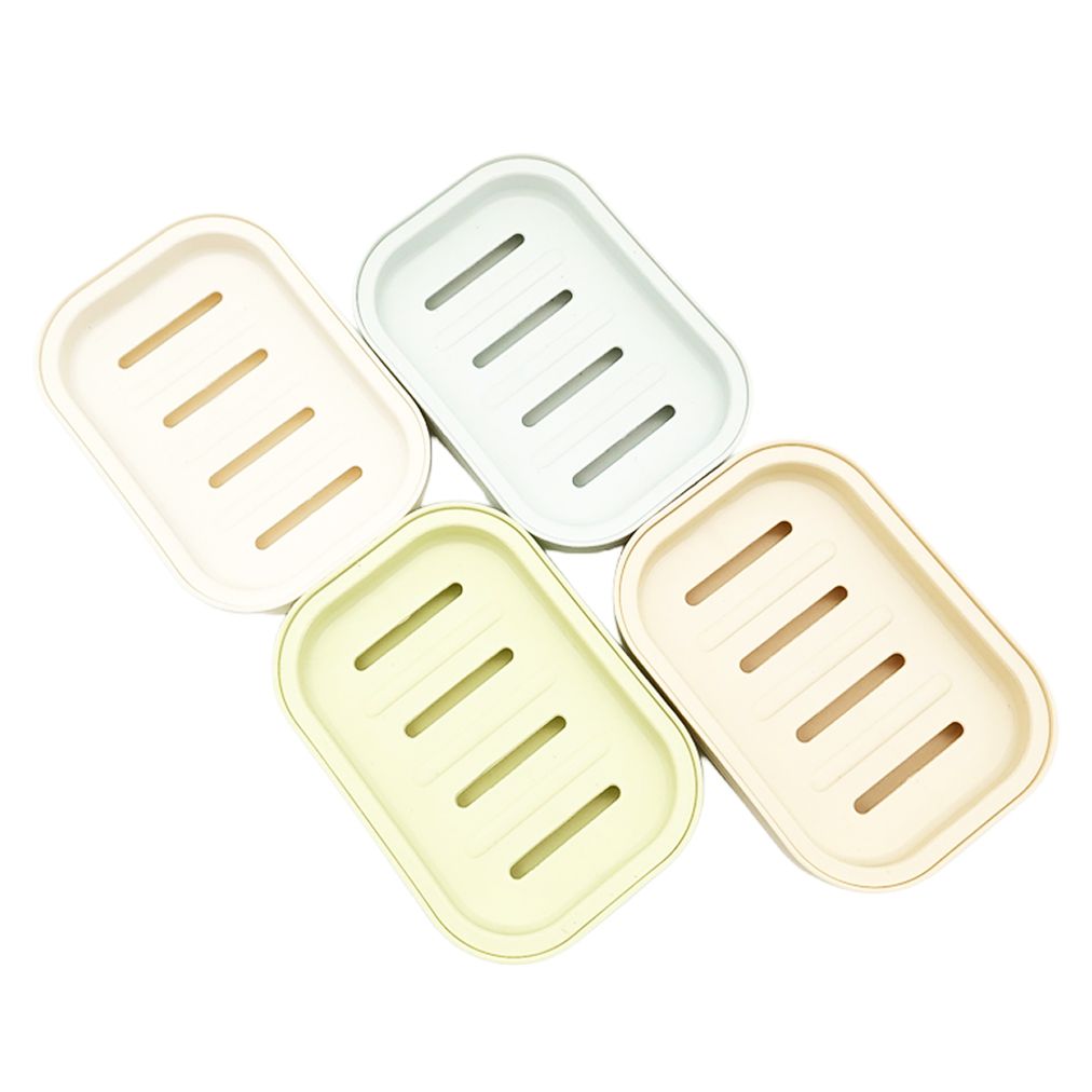 심플 모던 물빠짐 비누 받침 파스텔 사각 받침대