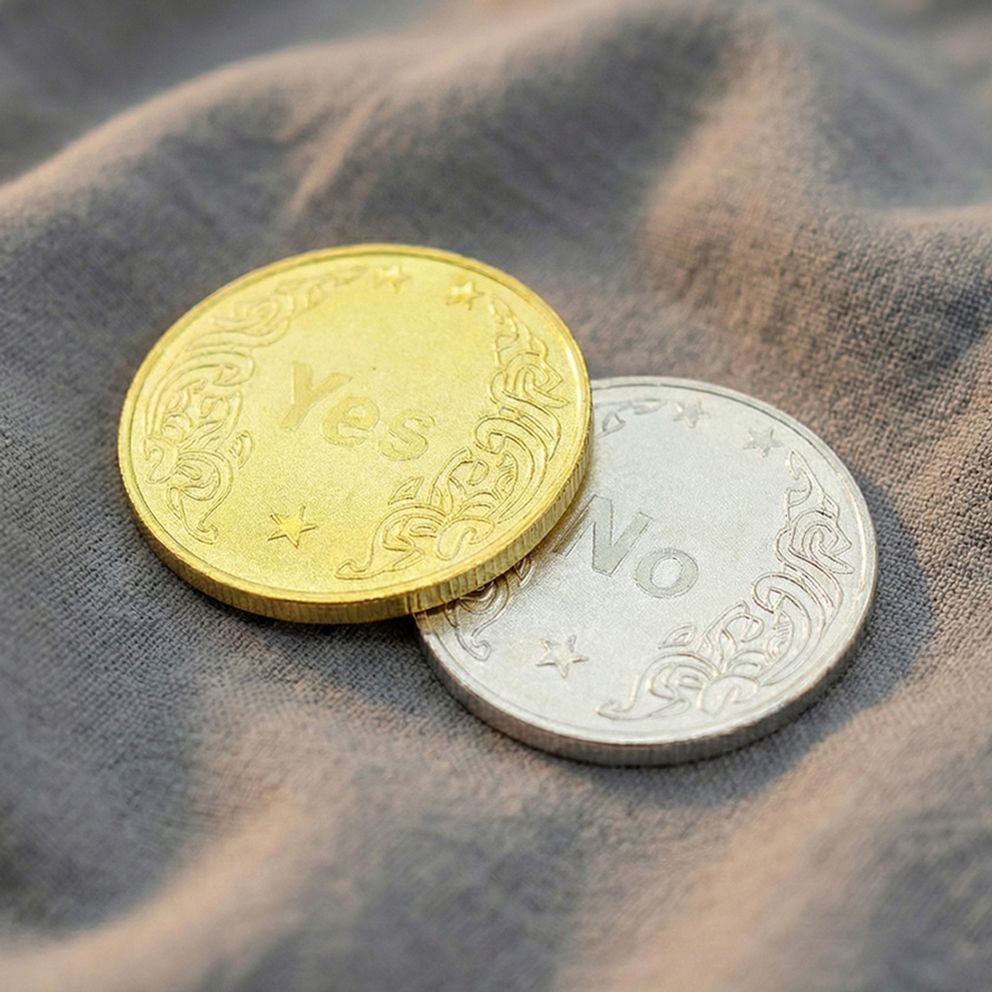 YES OR NO 선택동전 운명의 코인