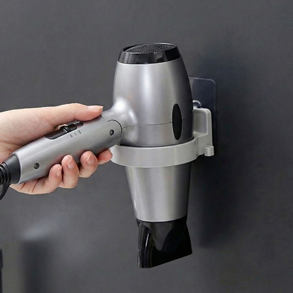 무타공 접착식 드라이기 거치대 드라이어 홀더