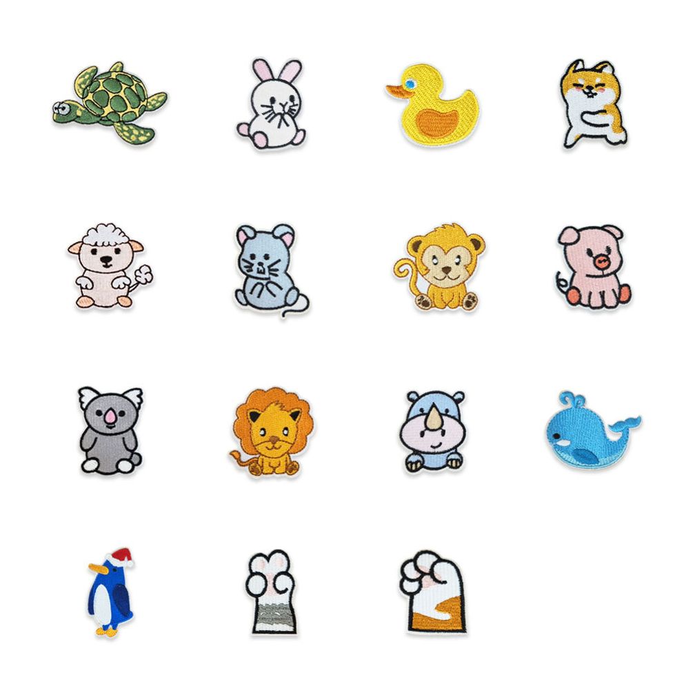 패브릭전용 열부착패치 애니멀(A) 단품 G