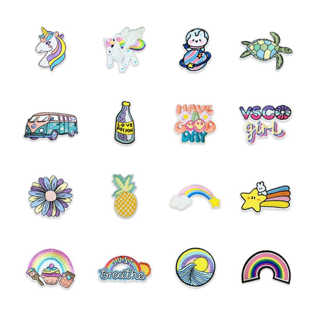 패브릭전용 열부착패치 POP(P) 단품 G