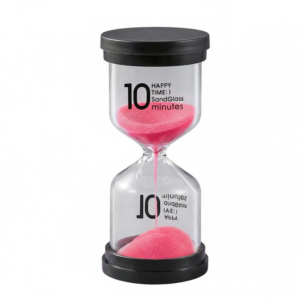 강화유리 10분 모래시계 G