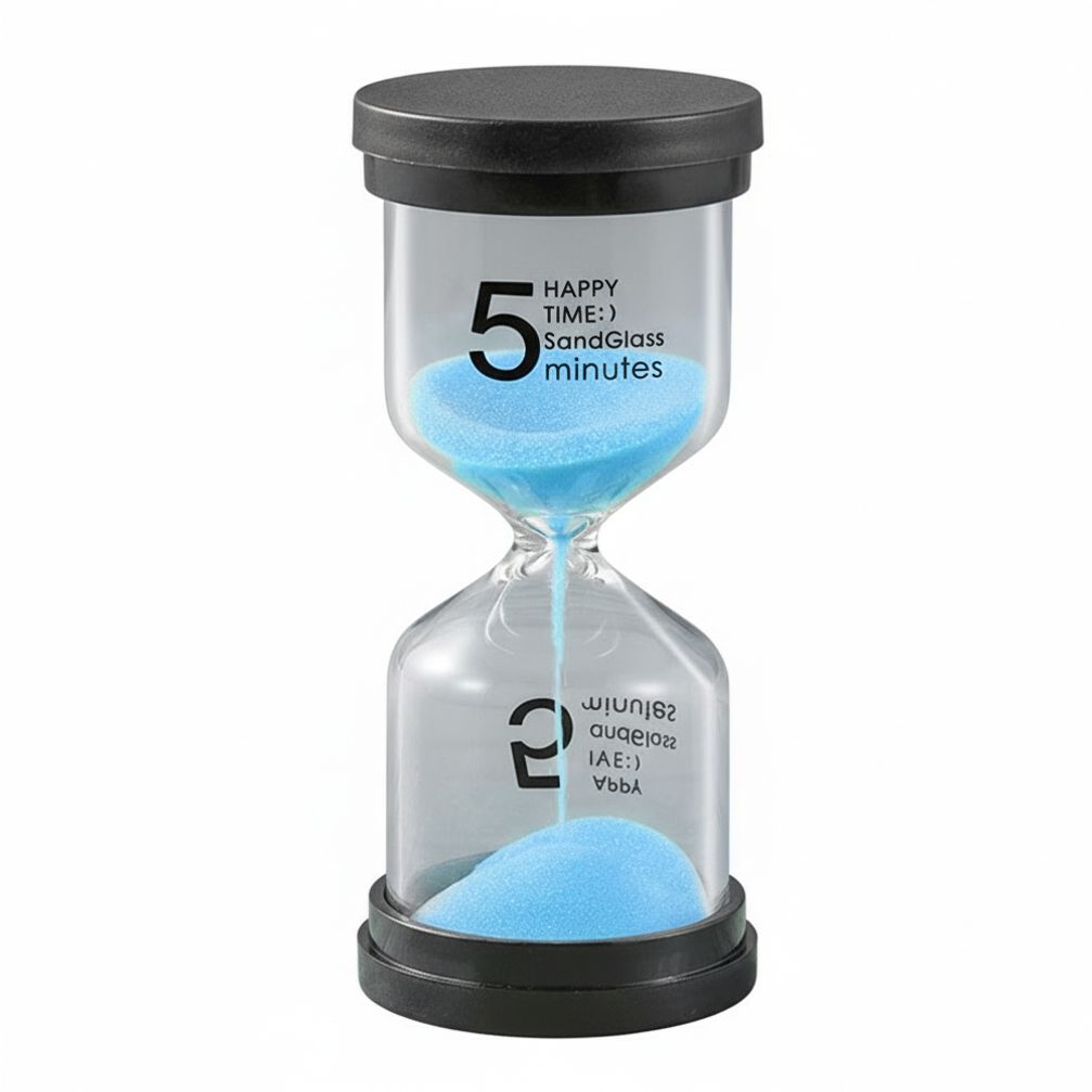 강화유리 5분 모래시계 G