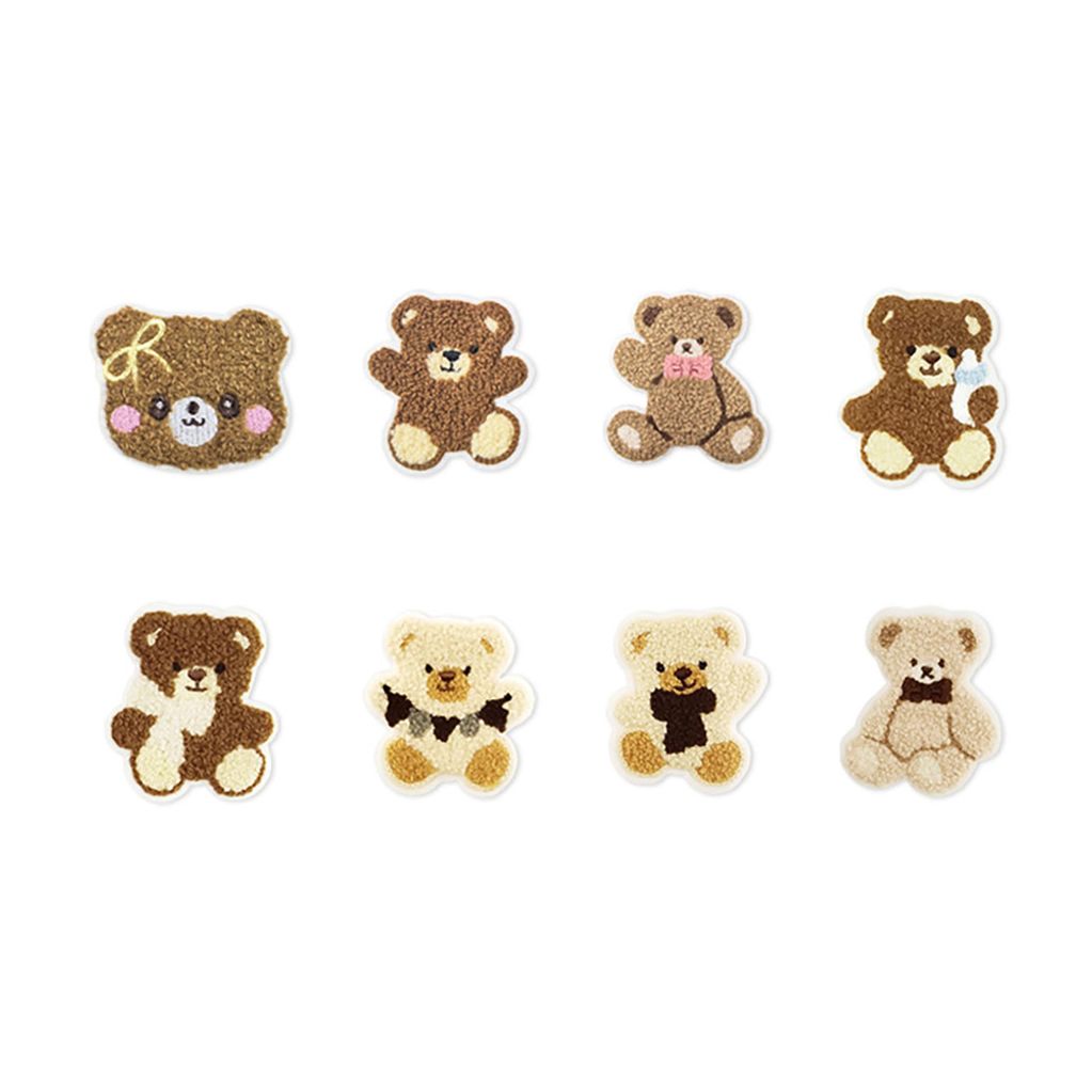 패브릭전용 열부착패치 테디베어(T) 단품 G