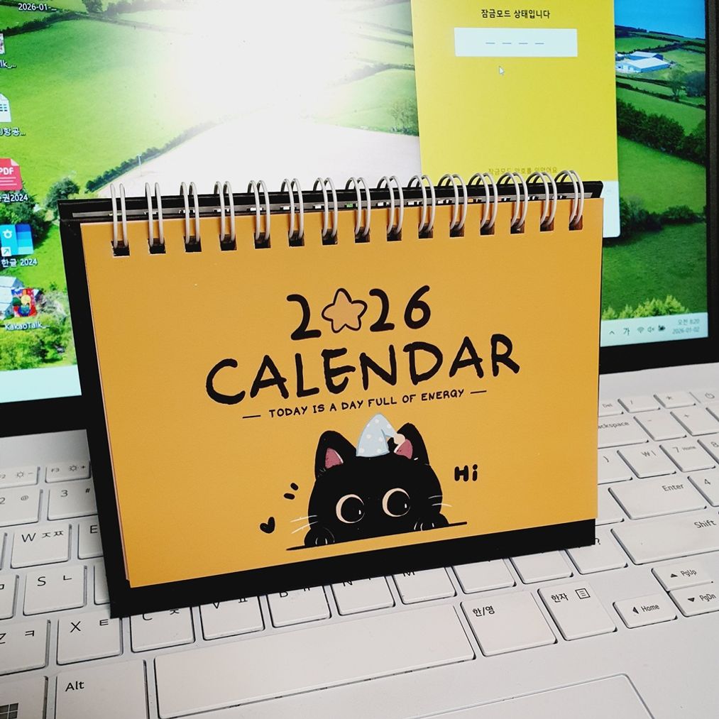 2026년 새해 신년 책상 사무실 탁자용 스탠드 캘린더 달력