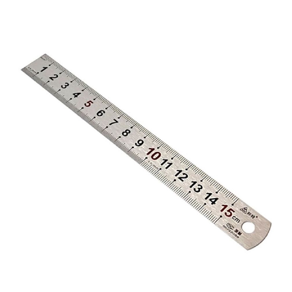 스테인레스 스틸 자 15cm